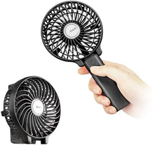 Charger l'image dans la galerie, Hand Held Fan,Portable Handheld USB Rechargeable Fans with 3 Speeds,Battery