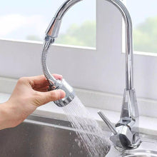 Charger l'image dans la galerie, Polytree 360 Degree Water Swivel Faucet, Splash-Proof Faucet Splash Head for Bathroom Kitchen Tap Nozzle Filter, Double Mode Water Saving Faucet Extender
