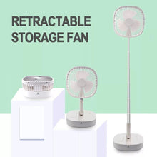 Charger l'image dans la galerie, Ventilateur de sol pliable USB Portable piédestal autoportant ventilateur de refroidissement refroidisseur pour bureau bureau télescopique télécommande ventilateur Gadget
